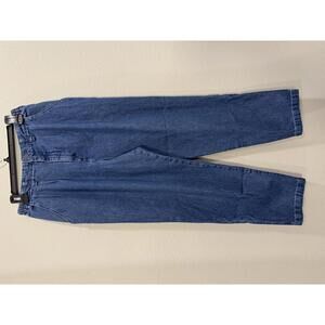 Vintage 80's Lee Pleated Denim Jeans, Women's Medium